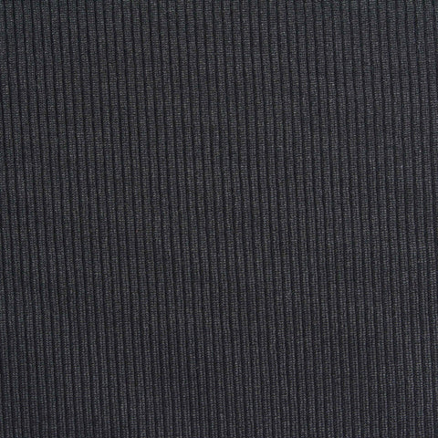 Nylon Stretch Rib Knit Fabric, 270 gsm — Grey