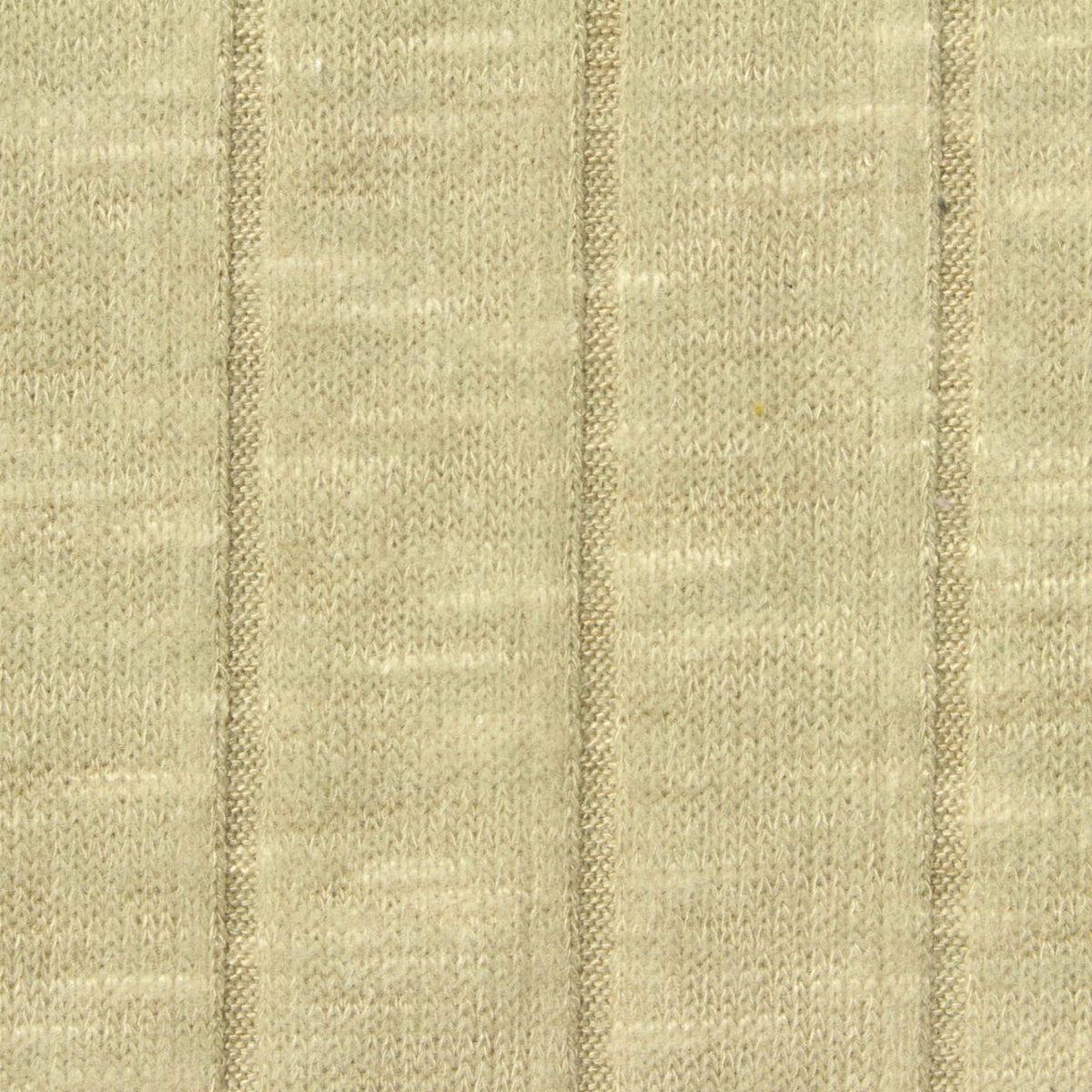 Light Beige Heather Rib Knit, Viscose-Poly