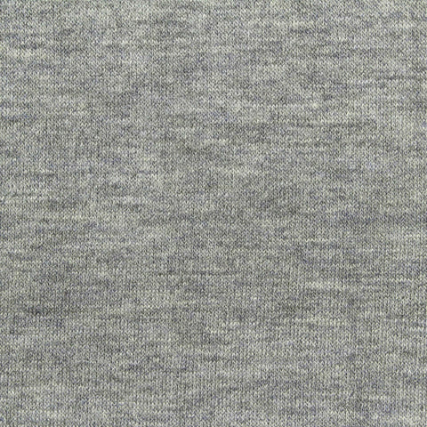Heather Grey Marl French Terry, Viscose