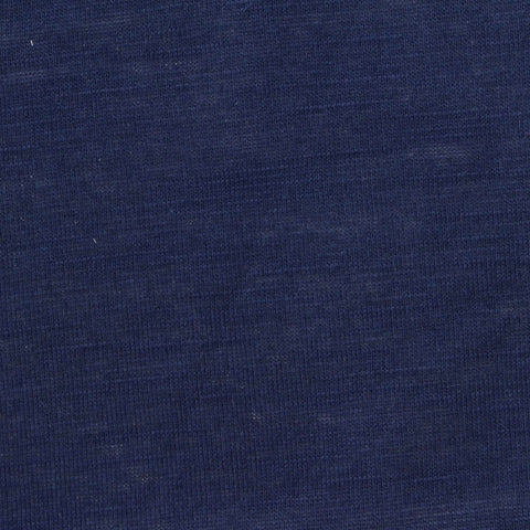 Dark Blue Marl Jersey Knit, Cotton-Poly, 150 gsm