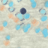 Blue Dots Jersey Knit, Polyester — texture