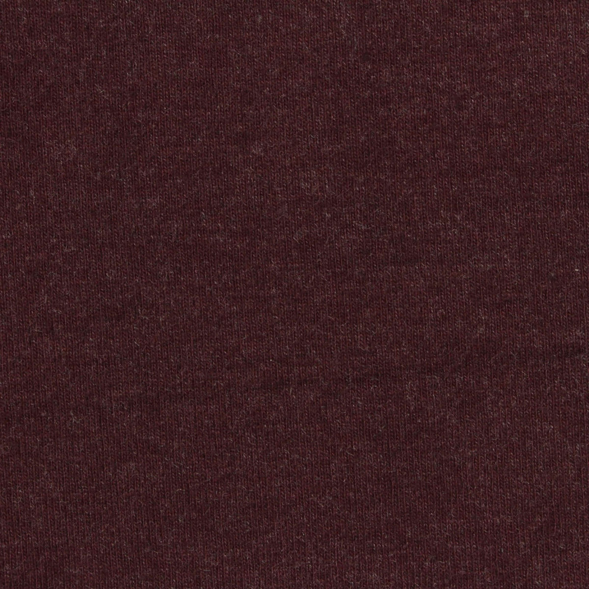 Brown Marl Rib Knit, Cotton-Poly
