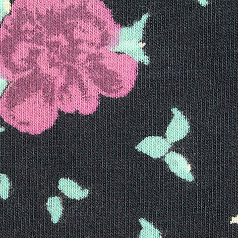 Pink Roses Jersey Knit, Cotton