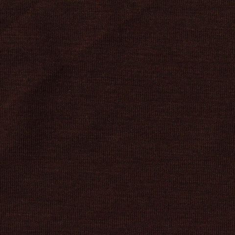 Polyester Viscose Stretch Jersey Knit Fabric, 150 gsm — Brown