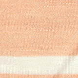 Peach Horizontal-Stripe Jersey Knit, Poly-Viscose — texture
