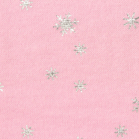 Brushed Polyester Stretch Jersey Knit Fabric, 220 gsm — Pink