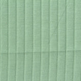 Polyester Stretch Rib Knit Fabric, 170 gsm — Green