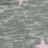 Pink Stars Jersey Knit, Polyester — texture