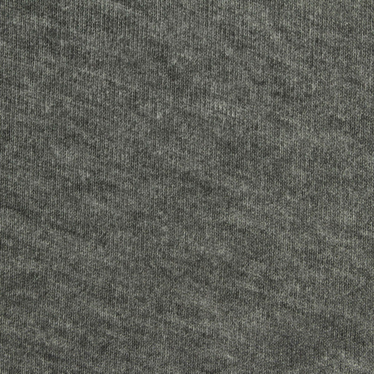 Grey Heather Rib Knit, Polyester, 160 gsm