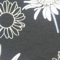 White Daisies Jersey Knit, Cotton-Poly, 120 gsm, ref EF-253987