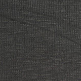 Dark Grey Marl Rib Knit, Poly-Viscose