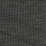 Dark Grey Marl Rib Knit, Poly-Viscose — texture