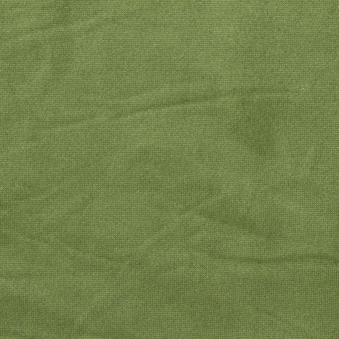 Brushed Polyester Stretch Jersey Knit Fabric, 160 gsm — Green