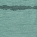 Dark Teal Abstract-Band Jersey Knit, Poly-Viscose