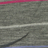 Grey Horizontal-Stripe Jersey Knit, Poly-Viscose — texture