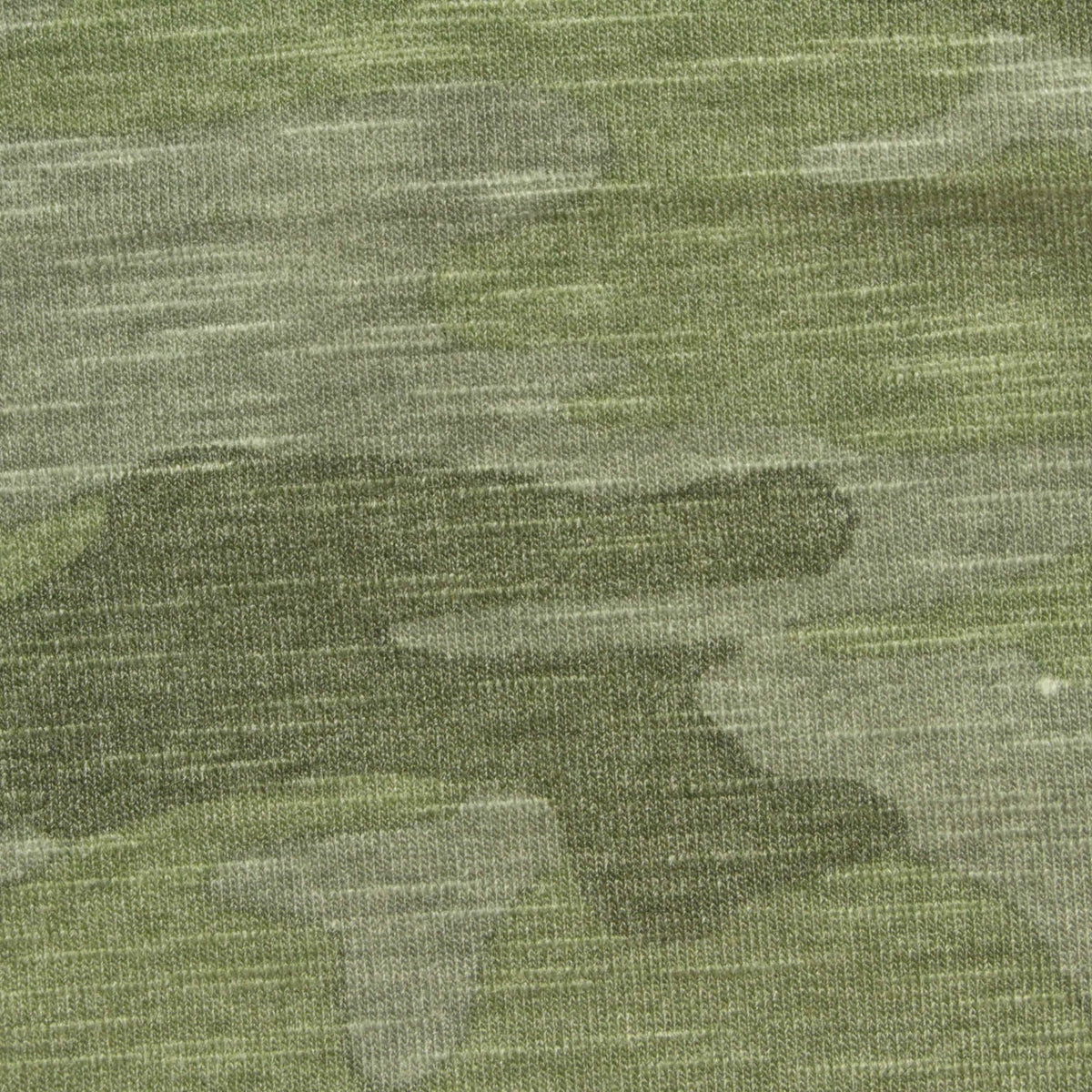Green Camo Jersey Knit, Poly-Viscose, 235 gsm