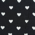 White Hearts Jersey Knit, Viscose
