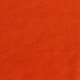 100% Polyester Rib Knit Fabric, 180 gsm — Orange