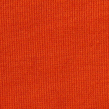 100% Polyester Rib Knit Fabric, 180 gsm — Orange — texture