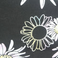 White Daisies Jersey Knit, Cotton-Poly, 120 gsm, ref EF-254037