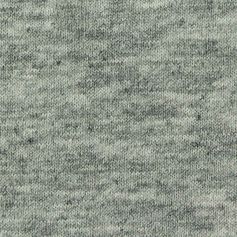 Dark Grey Marl Jersey Knit, Cotton-Poly, 120 gsm