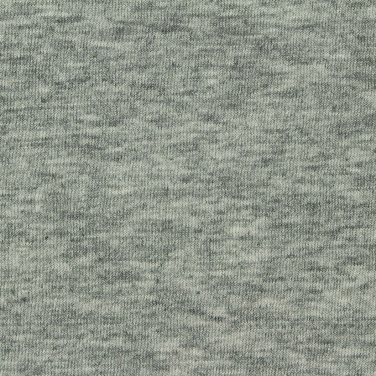 Dark Grey Marl Jersey Knit, Cotton-Poly, 120 gsm