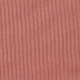 Brushed Viscose Polyester Stretch Rib Knit Fabric, 235 gsm — Pink