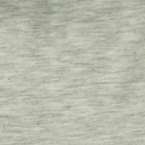 Light Grey Marl Jersey Knit, Poly-Viscose, 170 gsm