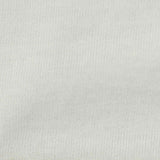 Cotton Polyester Jersey Knit Fabric, 140 gsm — White — texture