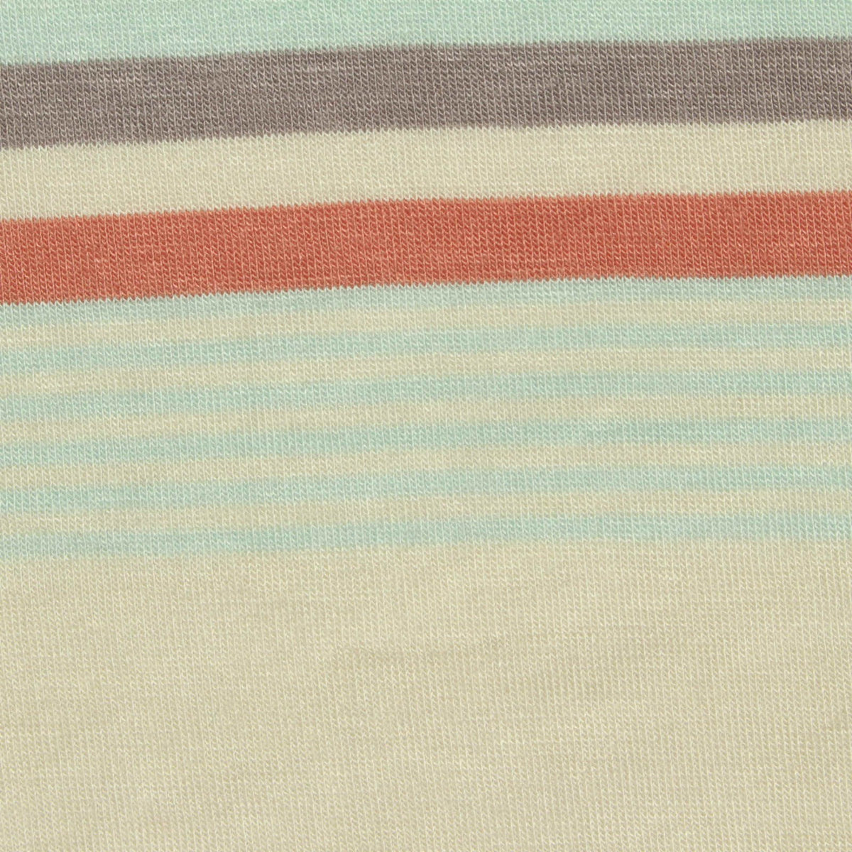 Mint Horizontal-Stripe Jersey Knit, Viscose