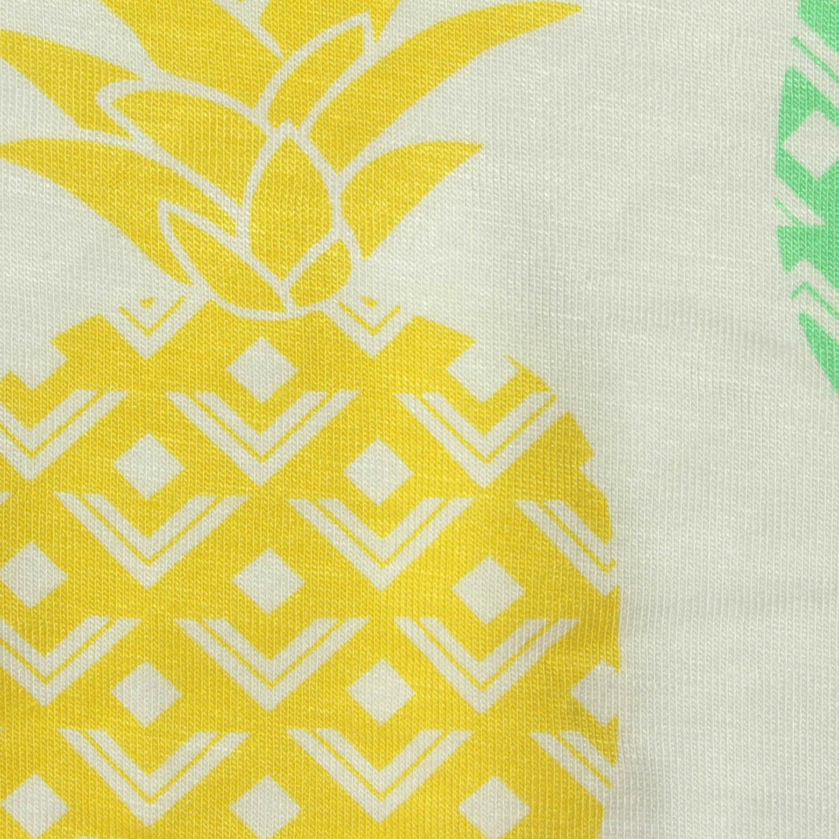 Bold Floral Viscose Stretch Jersey Knit Fabric, 180 gsm — White