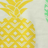 Bold Floral Viscose Stretch Jersey Knit Fabric, 180 gsm — White