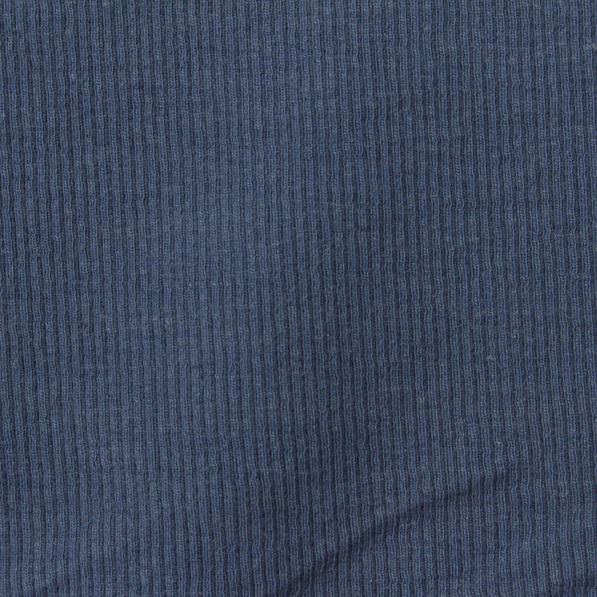 Cotton Polyester Stretch Rib Knit Fabric, 350 gsm — Navy, ref EF-254056
