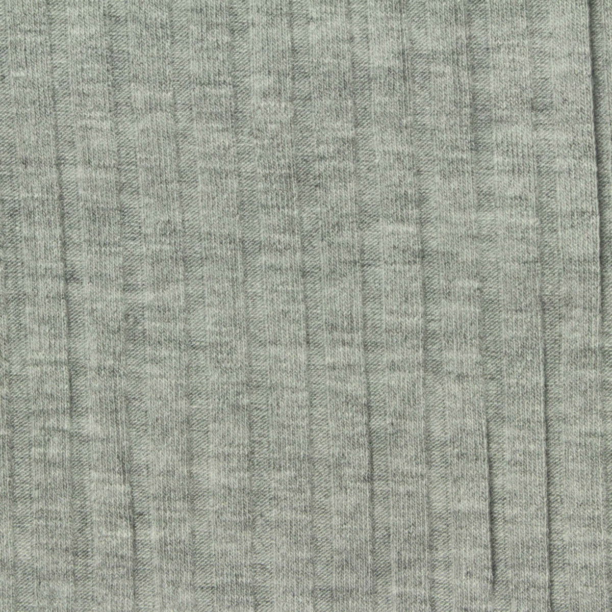 Grey Heather Rib Knit, Poly-Viscose