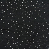 White Dots Jersey Knit, Viscose