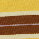 Yellow Horizontal-Stripe Jersey Knit, Poly-Viscose — texture