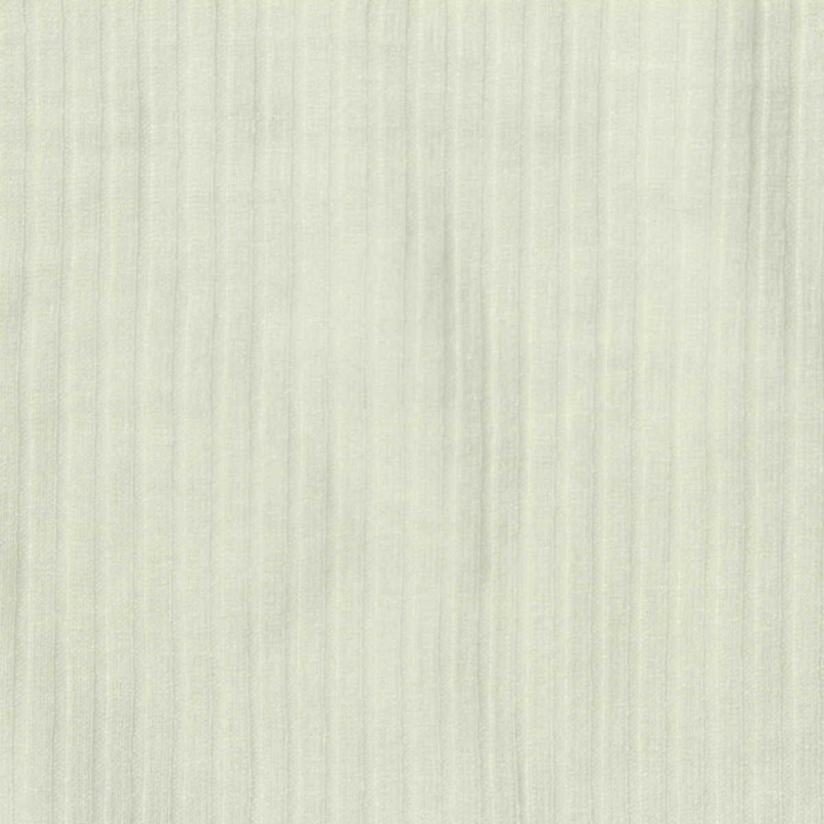 Viscose Stretch Rib Knit Fabric, 180 gsm — White