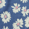 White Flowers Jersey Knit, Viscose, 155 gsm