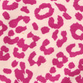 Fuchsia Leopard Jersey Knit, Viscose