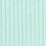 Cotton Polyester Rib Knit Fabric, 175 gsm — Blue — texture