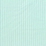 Cotton Polyester Rib Knit Fabric, 175 gsm — Blue