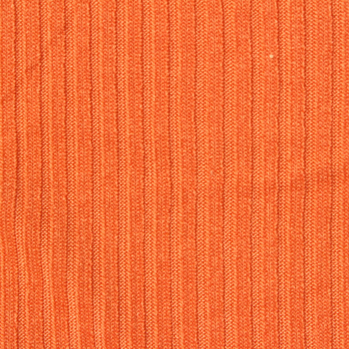 Polyester Stretch Rib Knit Fabric, 260 gsm — Orange