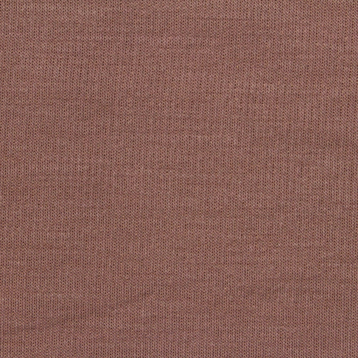 Polyester Viscose Stretch Interlock Knit Fabric, 240 gsm — Brown