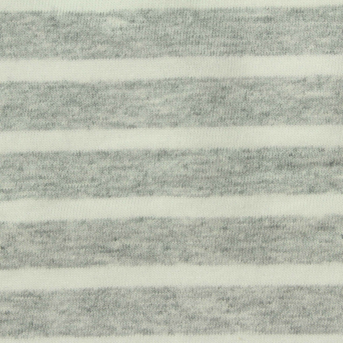 Light Grey Stripes Jersey Knit, Cotton-Modal