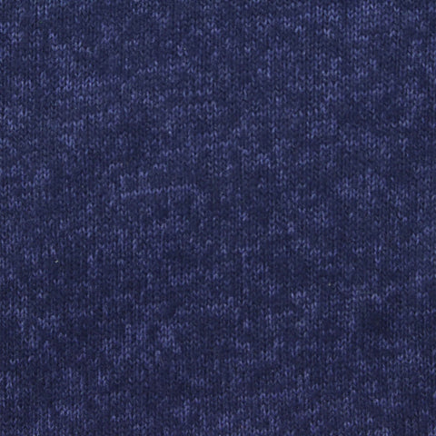 Dark Blue Marl Jersey Knit, Viscose-Poly, 180 gsm