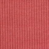 Polyester Viscose Stretch Rib Knit Fabric, 220 gsm — Red — texture