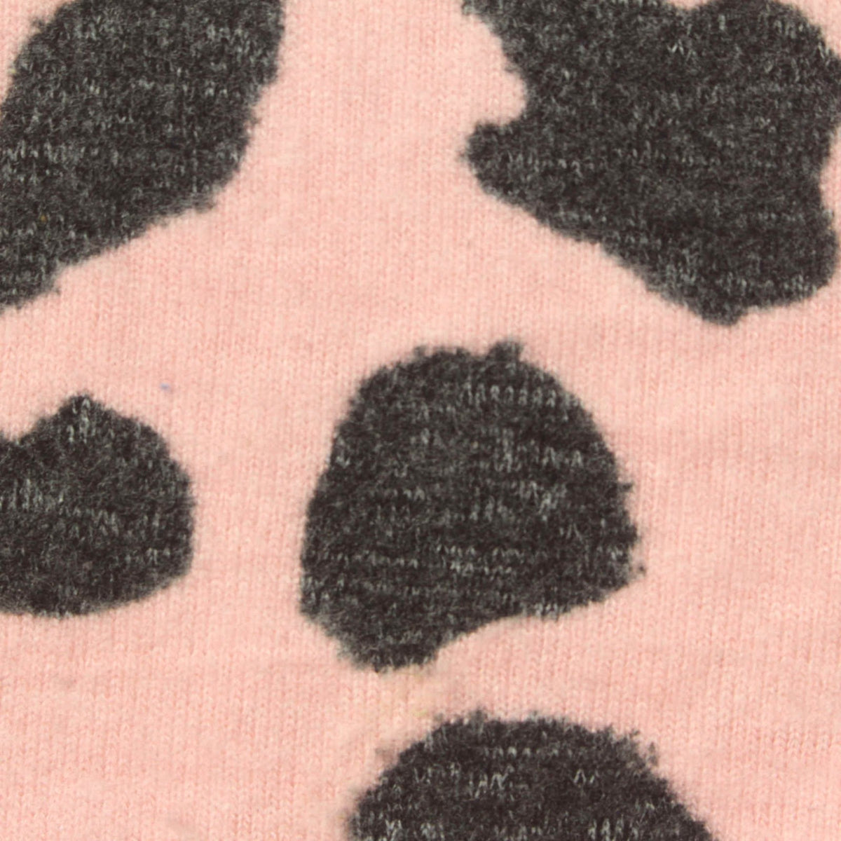 Pink Animal Print Jersey Knit, Viscose-Poly