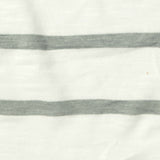 Grey Horizontal-Stripe Jersey Knit, Poly-Viscose