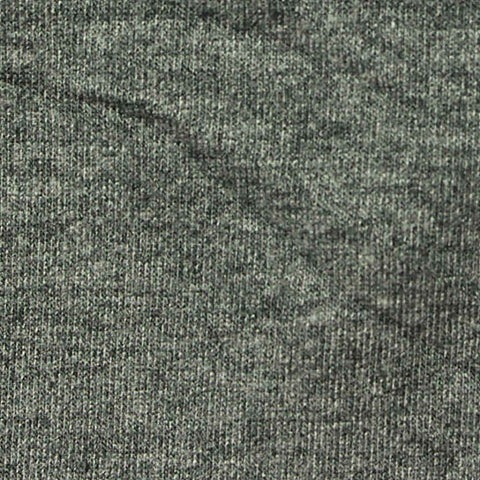 Heathered Grey Marl French Terry, Poly-Viscose, 270 gsm