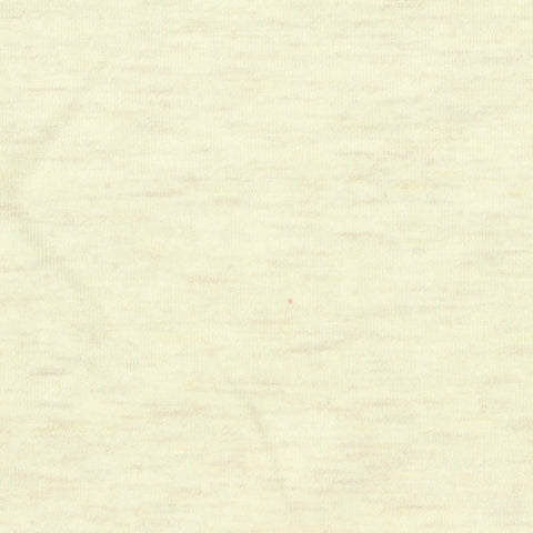 Light Cream Marl Jersey Knit, Poly-Viscose, 180 gsm